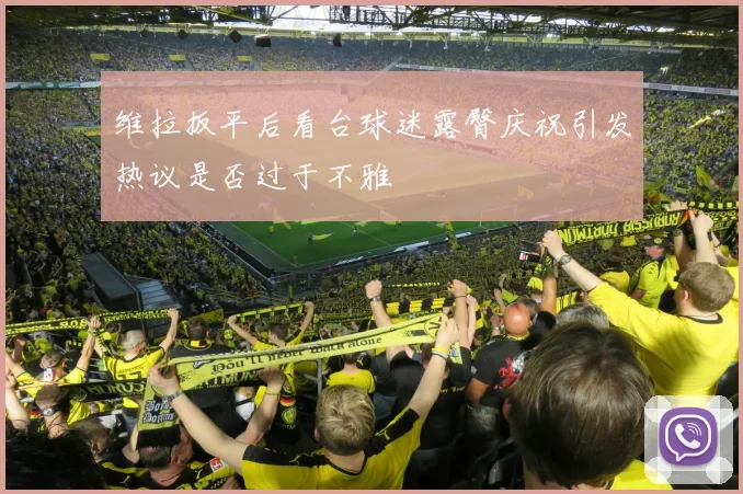 维拉扳平后看台球迷露臀庆祝引发热议是否过于不雅