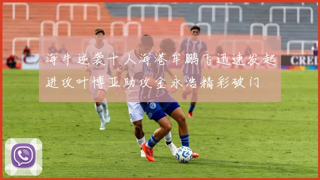 海牛逆袭十人海港牟鹏飞迅速发起进攻叶博亚助攻金永浩精彩破门